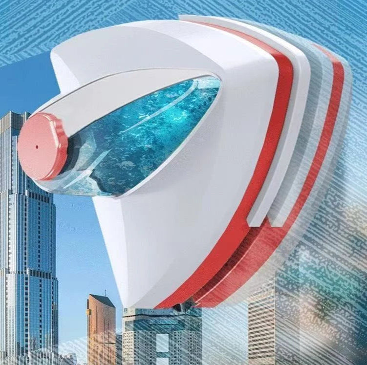 Magnetic Glass Window Cleaner – Sparkling Windows, Inside & Out!