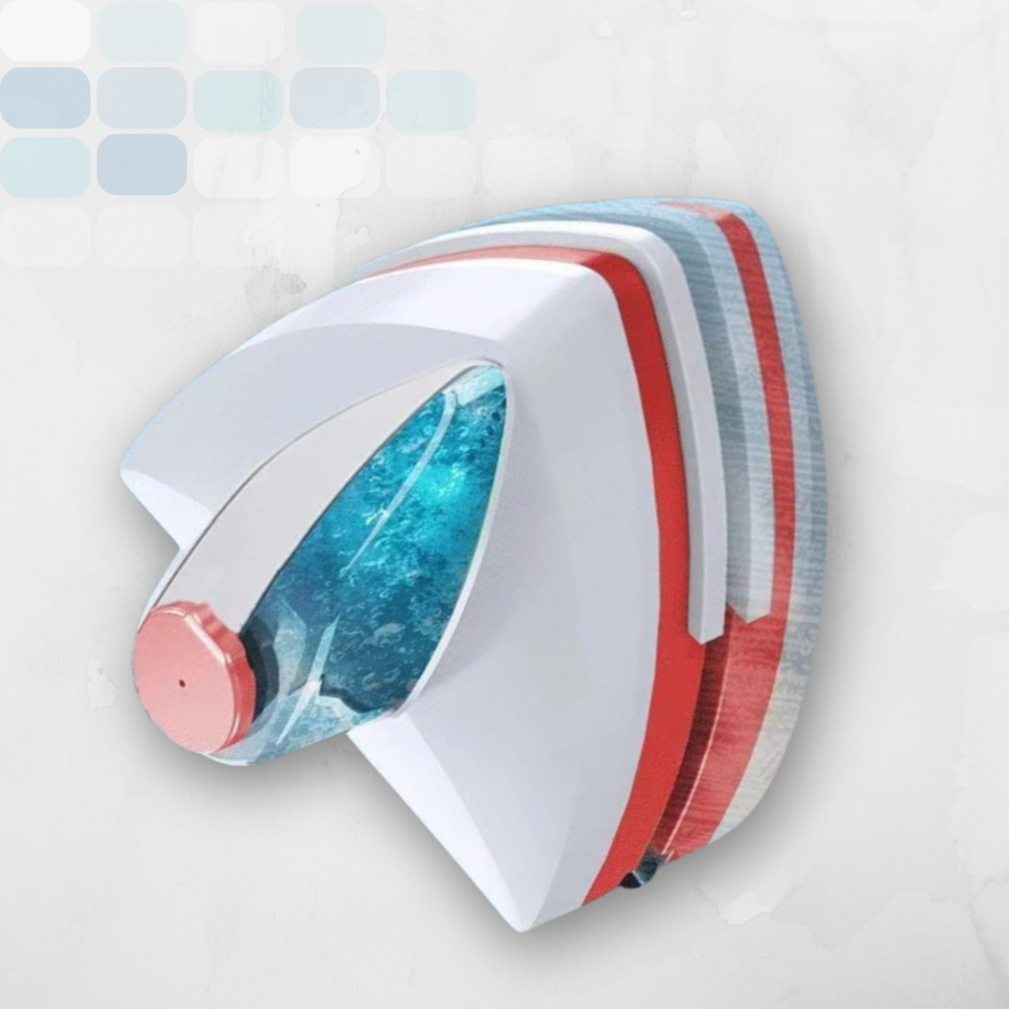 Magnetic Glass Window Cleaner – Sparkling Windows, Inside & Out!
